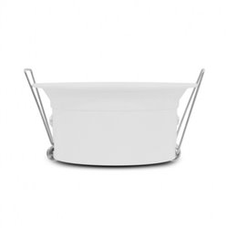 Support spot basse luminance, rond blanc Ø85 x 47 mm SUPPORT SPOT