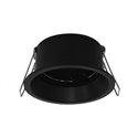 Support de spot rond, noir Ø85 mm  SUPPORT SPOT