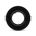 Support de spot rond, noir Ø85 mm  SUPPORT SPOT