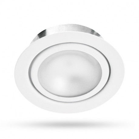 Support spot, rond blanc Ø75 mm PUNCTO HOME