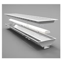 Plafonnier LED salle de classe, 25W 3700 Lm Blanc neutre  COLLEGE
