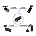 Spot LED pour rail, 30W 2400 Lm Blanc neutre  MODULAR