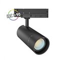 Spot LED sur rail, noir 25-30-35W 2280 à 3210 Lm Blanc chaud à Blanc jour  FOCUS SLIM II
