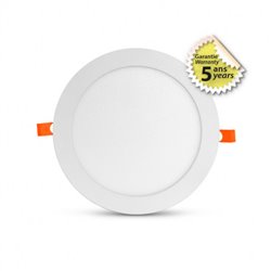 Plafonnier LED, 18W 1600 Lm Blanc chaud  SLIMY II