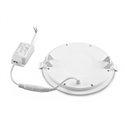 Plafonnier LED, 12W 900 Lm Blanc chaud  SLIMY