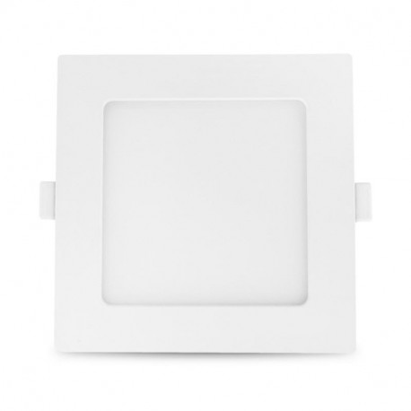Plafonnier LED, 10W 700 Lm Blanc chaud  SLIMY CARRE