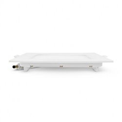 Plafonnier LED, 10W 750 lm Blanc neutre  SLIMY CARRE