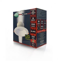 Downlight LED, 25W 2550 Lm Blanc jour  SIRIUS BASSE LUM