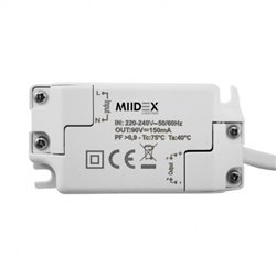 Downlight LED, blanc/argenté 15W 1360 Lm Blanc jour  SIRIUS BASSE LUM