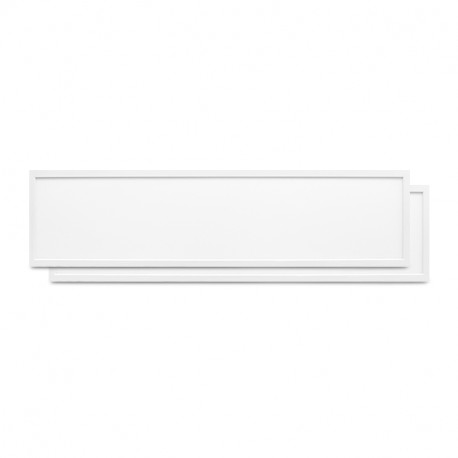 Lot de 2 plafonniers LED, 36W 3960 Lm Blanc neutre ANDROMEDE