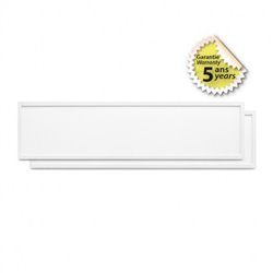 Lot de 2 plafonniers LED, 36W 3960 Lm Blanc chaud rectangulaires ANDROMEDE