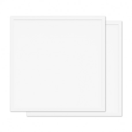 Lot de 2 plafonniers LED, 36W 4000 Lm Blanc jour ANDROMEDE