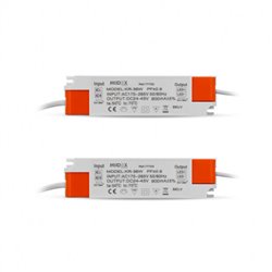 Lot de 2 plafonniers cadres LED, 72W 5760 Lm Blanc neutre  CADREO
