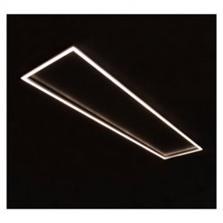 Lot de 2 plafonniers cadres LED, 40W 3200 Lm Blanc neutre  CADREO