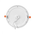 Plafonnier LED, 15W 1300/1425/1380 Lm Blanc chaud à Blanc jour  SLIMY CCT