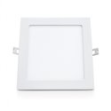 Plafonnier LED, 18W 1650 Lm Blanc neutre  SLIMY CARRE