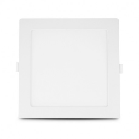 Plafonnier LED, 15W 1200 Lm Blanc chaud  SLIMY CARRE
