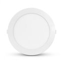 Plafonnier LED, 18W 1500 Lm Blanc chaud SLIMY