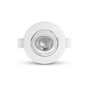 Spot LED orientable, 5W 420/450/500 Lm Blanc chaud à Blanc jour  CARAT CCT II