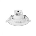 Spot LED orientable, 5W 420/450/500 Lm Blanc chaud à Blanc jour  CARAT CCT II