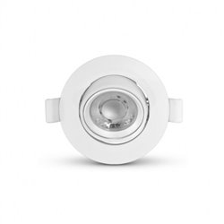 Spot LED orientable, 7W 620/650/700 Lm Blanc chaud à Blanc jour  CARAT CCT II