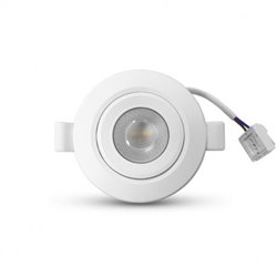 Spot LED orientable, 10W 800 Lm Blanc neutre  CARAT II