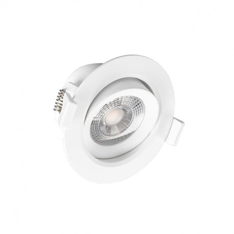 Spot LED orientable, 7W 500 Lm Blanc chaud  CARAT