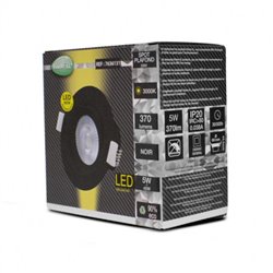 Spot LED orientable, 5W 370 Lm Blanc chaud  CARAT