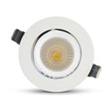 Spot LED escargot rond orientable, 10W 880 Lm Blanc neutre  BOUTICA