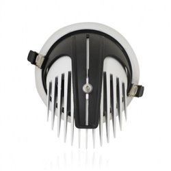 Spot LED escargot rond orientable, 60W 4800 Lm Blanc neutre  BOUTICA