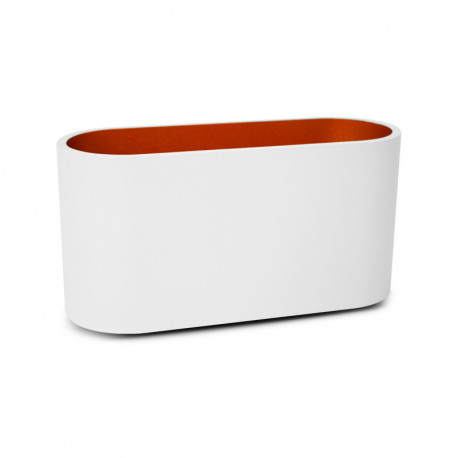 Applique murale LED blanc/doré, 1x5W LED  HOYA OVALE