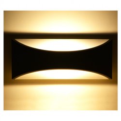 Applique murale LED gris anthracite, 6W 330 Lm Blanc chaud  MERLOT