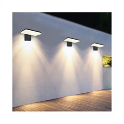 Applique murale LED gris anthracite, 12W 750 Lm Blanc chaud  MUSCADET
