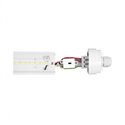 Lot de 6 luminaires étanches LED, 35W 4210/400/4260 Lm Blanc chaud à Blanc jour  DANUBE