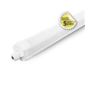 Lot de 6 luminaires étanches LED, 50W 6000 Lm Blanc neutre garantie 5 ans DANUBE