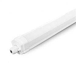 Lot de 6 luminaires étanches LED, 50W 6000 Lm Blanc neutre  DANUBE