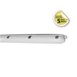 Lot de 6 boîtiers étanches LED, 31-55W 4480-7540 Lm Blanc neutre  RHONE