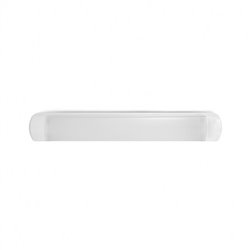 Réglette LED salle de bain, blanche pour ampoule S19 COMPACTO S19