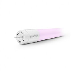 Lot de 10 tubes LED 18W Rose 