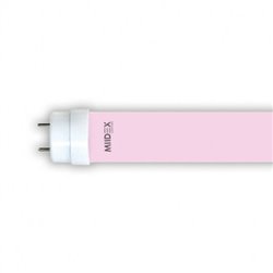 Lot de 10 tubes LED 18W Rose 