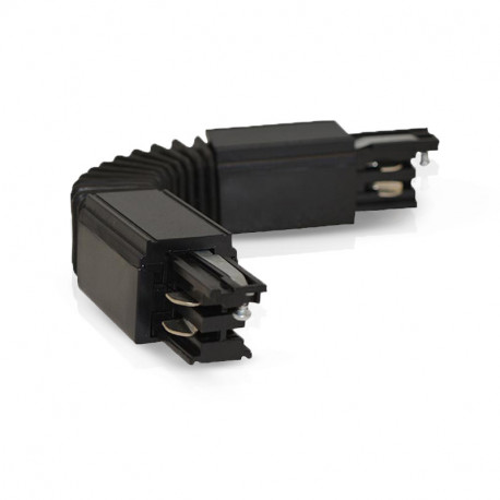 Connecteur triphasé noir flexible