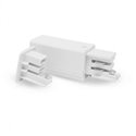 Connecteur triphasé alimentation et fin droit blanc 66x32 mm