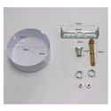 Accessoires de suspension pour plafonnier LED Blanc 1 m