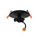 Accessoire montage en encastré noir pour spot 18W Modular