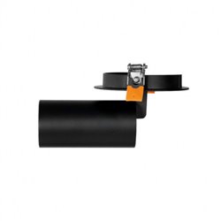 Accessoire montage en encastré noir pour spot 18W Modular