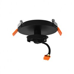 Accessoire montage en encastré noir pour spot 30W Modular
