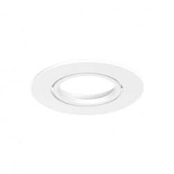 Collerette ronde, blanc inclinable pour spot Eclat II  ÉCLAT CCT II