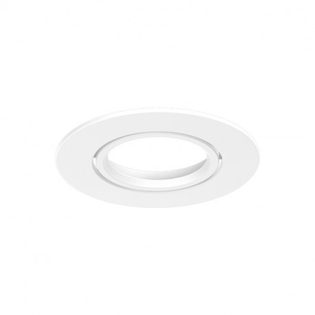 Collerette ronde, blanc inclinable pour spot Eclat II  ÉCLAT CCT II