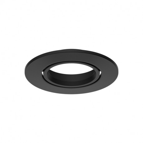 Collerette ronde, noir inclinable pour spot Eclat II  ÉCLAT CCT II