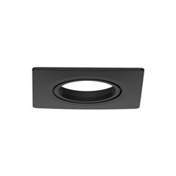 Collerette carrée, noir inclinable pour spot Eclat II  ÉCLAT CCT II